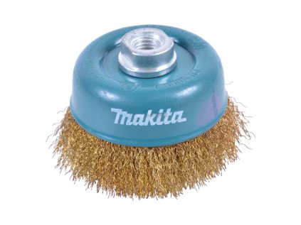 Makita Drôtená miskovitá kefa D 90 mm, mosadzný vlnitý drôt D 0,3 mm, D-39780 | ajtech.sk