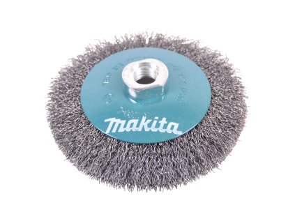 Makita Oceľová drôtená kotúčová kefa D 110 mm, vlnitý drôt D 0,3 mm, D-39849 | ajtech.sk