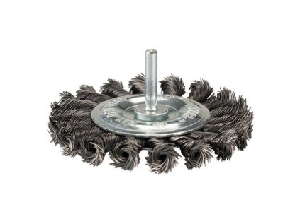 Makita Oceľová drôtená kefa kotúčová 100 mm - splietaný drôt D-73829 | ajtech.sk