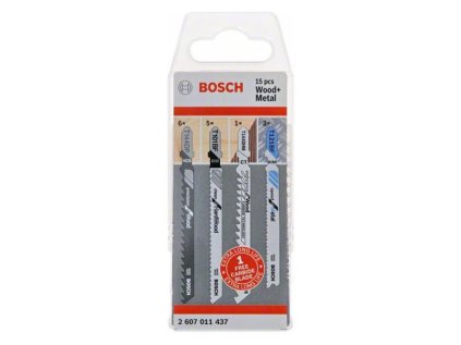 Bosch 15-Dielna súprava pílových listov do priamočiarych píl 2607011437 | ajtech.sk