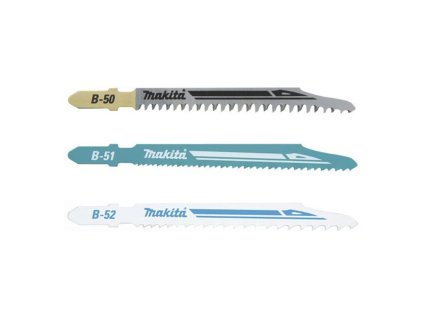 Makita Listy pre priamočiare píly - Sada 3 ks na drevo a kov, B-06292 | ajtech.sk