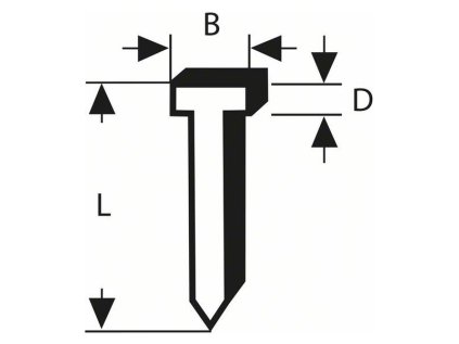 Bosch Klinec typ 48 1,8 × 1,45 × 14 mm 1 000 ks | ajtech.sk