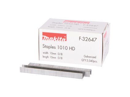 Makita Spony 10 x 10 mm do sponkovačky T221D/DST220Z/DST221Z, F-32647 | ajtech.sk