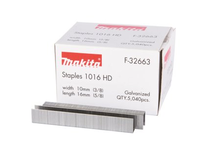 Makita Spony 10 x 16 mm do sponkovačky T221D/DST220Z/DST221Z, F-32663 | ajtech.sk