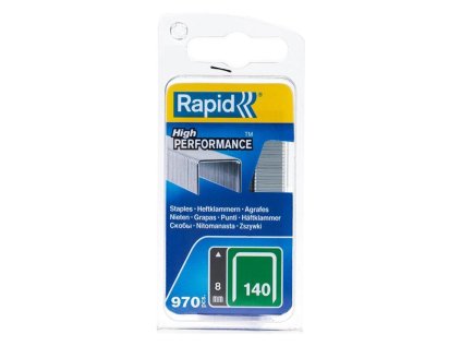 RAPID Spona 140, 08 mm, 970 ks, sponky do sponkovačky | ajtech.sk