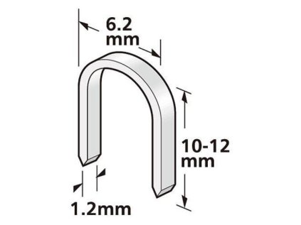 Sponky STREND PRO Premium 1612, 12 mm, bal. 1000 | ajtech.sk