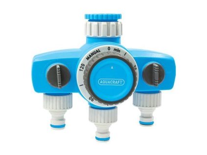 Časovač AQUACRAFT 290030, 3-rozbočovač, max. 120 min | ajtech.sk