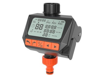 Strend Pro Garden, Časovač zavlažovací, digitálny, LCD | ajtech.sk