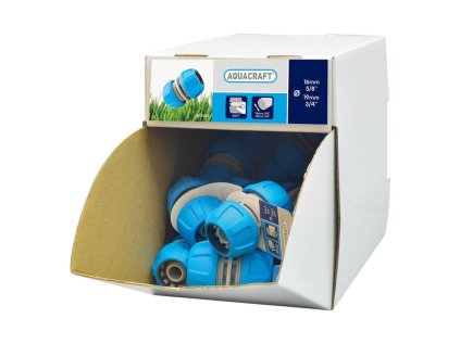 AQUACRAFT 552095 Spojka SoftTouch 5/8"-3/4" Display box | ajtech.sk