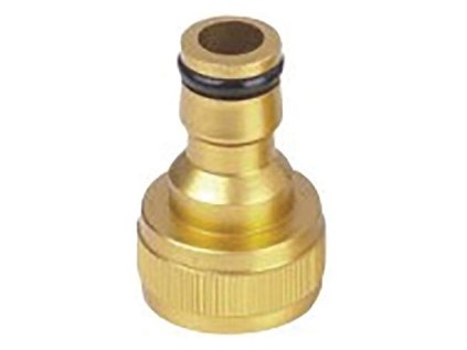 Strend Pro Adaptér z mosadze TSB09, G1", Ms, na vodovodný kohútik s vnútorným závitom | ajtech.sk