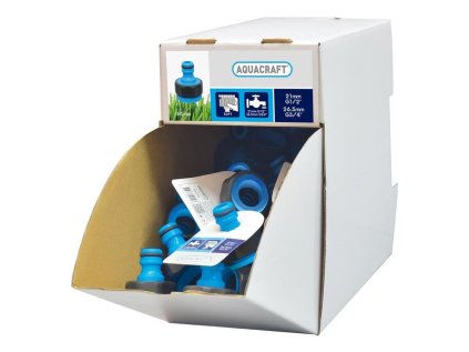 AQUACRAFT 552185 Adaptér s vnútorným závitom na záhradnú hadicu SoftTouch 3/4"-1/2" | ajtech.sk