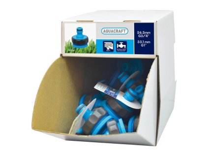 AQUACRAFT 552195 Adaptér s vnútorným závitom na záhradnú hadicu SoftTouch G1"-3/4" | ajtech.sk