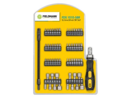 Skrutkovač s bitmi FIELDMANN FDS 1010-58R | ajtech.sk