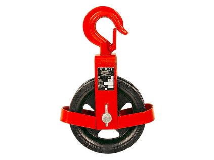 Strend Pro BRANO Z 500 0,5 t C Kladka murárska s hákom a chráničom lana | ajtech.sk