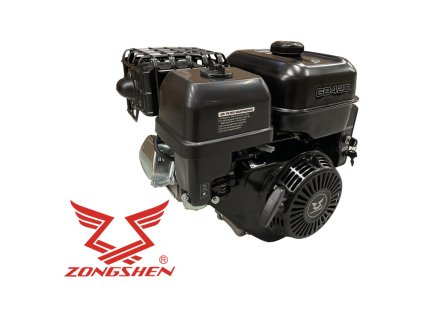 Motor ZONGSHEN GB420 420cc, 13HP, D:25,4 (elektro štartér), Horizontálny hriadeľ | ajtech.sk