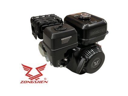 Motor ZONGSHEN GB200 196cc, 6,5HP, D:20, Horizontálny hriadeľ | ajtech.sk