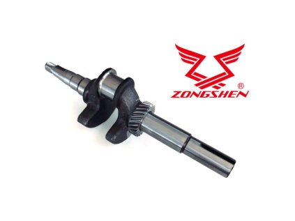 Kľukový hriadeľ pre motory ZONGSHEN XP200A 6,5HP 22,2mm 50mm | ajtech.sk