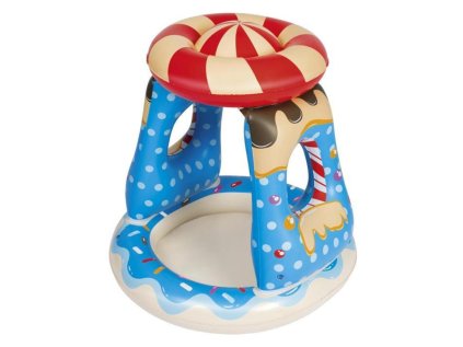 Bazénik Bestway 52270, Candyville, detský, nafukovací, so strieškou | ajtech.sk