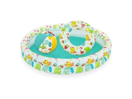 Bestway 51124, Bazénik Play Pool Set, 1,22x0,20 m | ajtech.sk