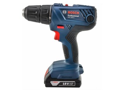 Bosch GSR 180-LI Aku vŕtací skrutkovač (2x2,0 Ah), 0 601 9F8 10A | ajtech.sk