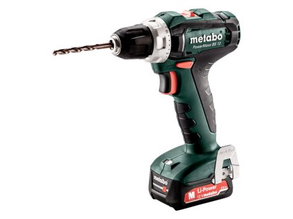 METABO PowerMaxx BS 12 Akumulátorový vŕtací skrutkovač (1x2,0 Ah) 601036000 | ajtech.sk