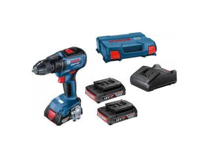 Bosch GSR 18V-50 Akumulátorový vŕtací skrutkovač (2x2,0 Ah) 06019H5000 | ajtech.sk