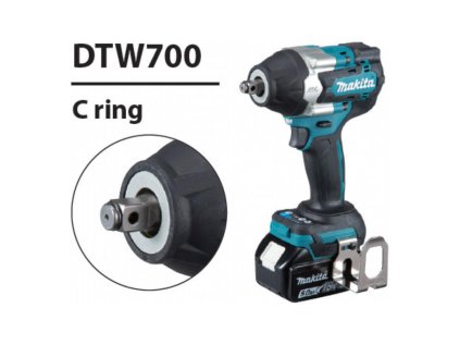 Makita DTW700RTJ Akumulátorový rázový uťahovač 18V (2x5,0Ah) | ajtech.sk