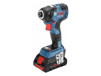 Bosch GDR 18V-200C (2x5 Ah, rýchlonabíjačka, L-Boxx) Rázový uťahovák 06019G4101 | ajtech.sk