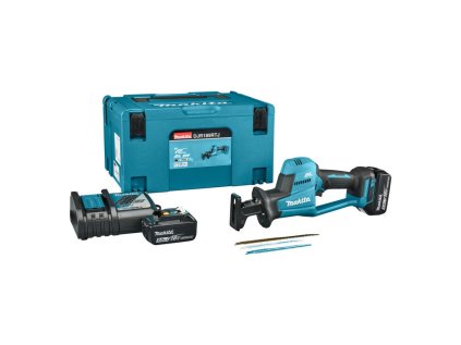 Makita DJR189RTJ Akumulátorová chvostová píla 18V (2x5,0 Ah) | ajtech.sk