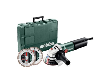 METABO WQ 1100-125 Set Elektrická uhlová brúska 610035510 | ajtech.sk