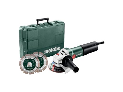 METABO WEQ 1400-125 Set Elektrická uhlová brúska 600347510 | ajtech.sk