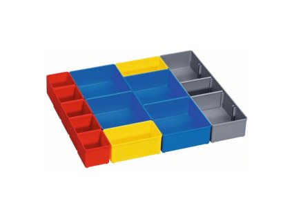 Bosch i-Boxx 53 inset box set 12 pcs rozmery 342 264 44 mm, hmotnosť 0,5 kg 1600A001S5 | ajtech.sk