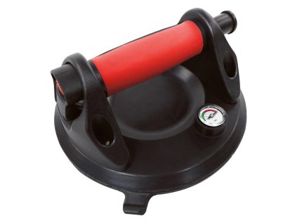 STREND PRO, prísavný držiak skla, 1-kupolový, s manometrom, 20 cm | ajtech.sk