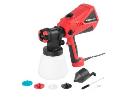 STREND PRO Pištoľ na farbu, striekacia, s nádobkou, 600 W, 22 KPa, 1000 ml | ajtech.sk