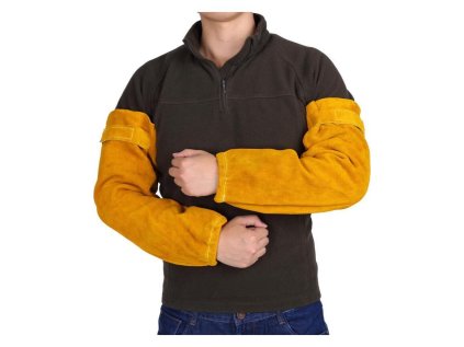 Rukávniky Strend Pro Industrial, na zváranie, kožené, 50 cm, pár 2ks | ajtech.sk