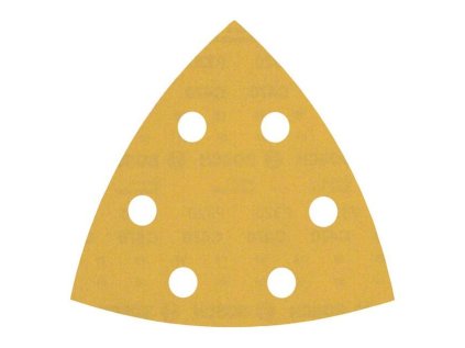 Bosch Brúsny papier Expert C470, 93 x 93 mm, P320, pre trojuholníkové brúsky (50ks) | ajtech.sk