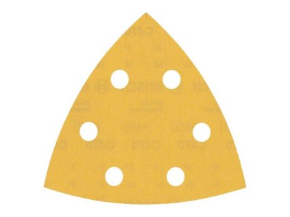 Bosch Brúsny papier Expert C470, 93 x 93 mm, P400, pre trojuholníkové brúsky (50ks) | ajtech.sk