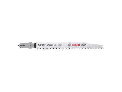 Bosch Pílový list do priamočiarych píl T 308 B EXPERT Wood 2-side clean 100ks | ajtech.sk
