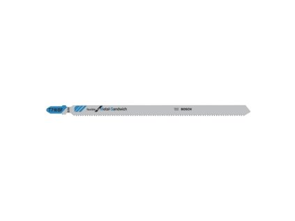 Bosch Pílový list do priamočiarych píl Flexibile for Metal-Sandwich T 718 BF 3ks | ajtech.sk