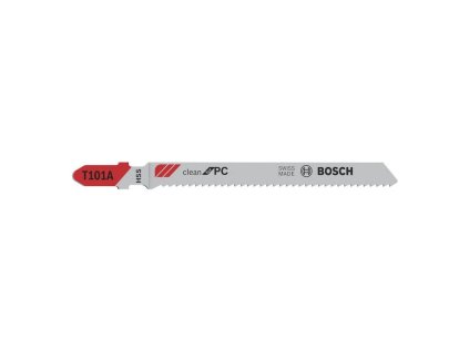 Bosch Pílový list do priamočiarych píl T 101 A Cleen for PC 5ks | ajtech.sk