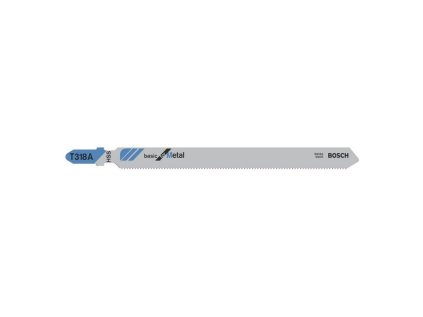 Bosch Pílový list do priamočiarych píl T 318 A Basic for Metal 5ks | ajtech.sk