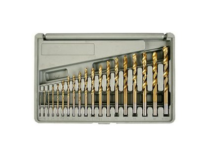 STREND PRO 420141 19 dielna TiN HSS sada vrtákov do kovu FD032 | ajtech.sk