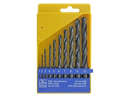 STREND PRO 420425 10 dielna HSS sada vrtákov do kovu FD126 | ajtech.sk