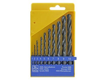 STREND PRO 420425 10 dielna HSS sada vrtákov do kovu FD126 | extratech.sk