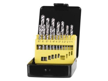 STREND PRO FD051 Sada vrtákov,19 dielna, do kovu | extratech.sk