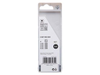 Sada vrtákov Bosch HSS PointTeQ 2-6 mm | extratech.sk