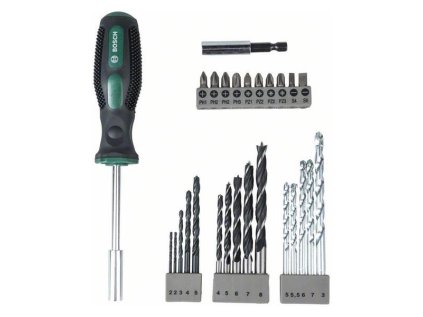 Bosch 27-dielna súprava vrtákov skrutkovacích hrotov 2607017201 | ajtech.sk