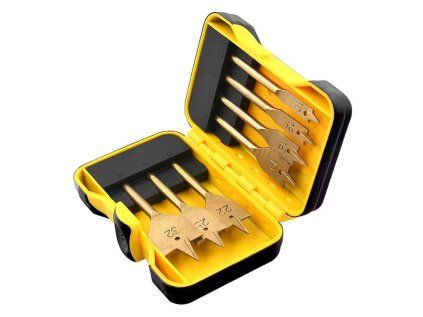STREND PRO 4201224 7 dielna sada plochých vrtákov do dreva | extratech.sk