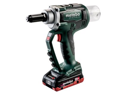 METABO NP 18 LTX BL 5.0 Akumulátorová nitovacia pištoľ (aku 2x4,0 Ah) 619002800 | ajtech.sk