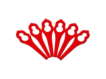 Bosch Plastové nože červené  pre strunové kosačky na trávu F016800183 | ajtech.sk